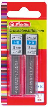 Herlitz Druckbleistiftminen HB 0.7mm 24 -Stk. (10199156)