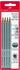 Faber-Castell Bleistift Grip 2001 H HB B 2B lackiert Soft Grip Zone 4 -Stk. (117198)