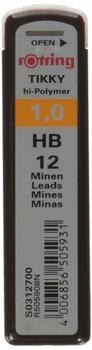 Rotring Druckbleistiftminen HB Hi-Polymer 1.0mm 12 -Stk. (s0312700)
