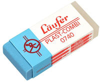 GUTENBERG Radierer Plast-Combi 46x20x9mm