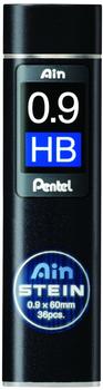 Pentel Druckbleistiftminen Ain Stein HB Hi-Polymer 0.9mm 36 -Stk. (c279-hbo)