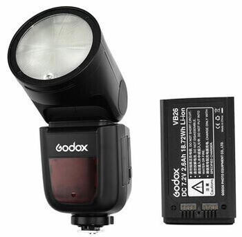 Godox V1 + Zusatz-Akku Canon
