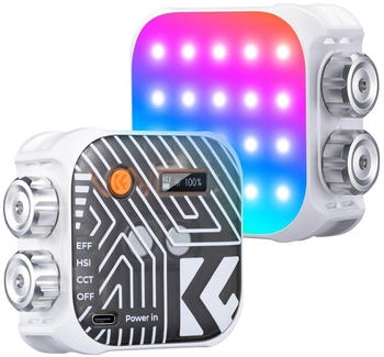 K&F Concept L01 RGB LED wei&szlig;