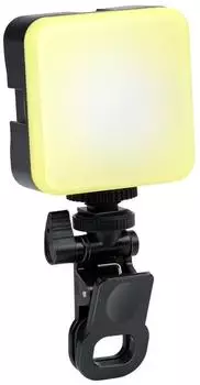 Grundig Clip-on Selfie-Lampe 100 LED, 3 Lichtmodi, USB-C