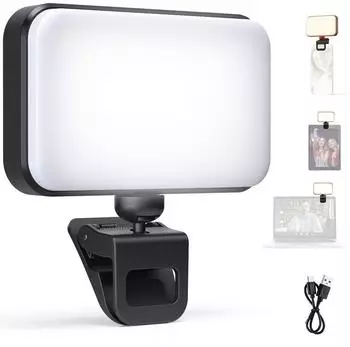 Neewer N6B LED-Videoleuchte für Smartphone 66 LEDs, Bi-Color (10107352)