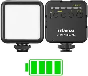 Ulanzi VL49 LED-Videoleuchte 2000mAh 5500K (VL-49)