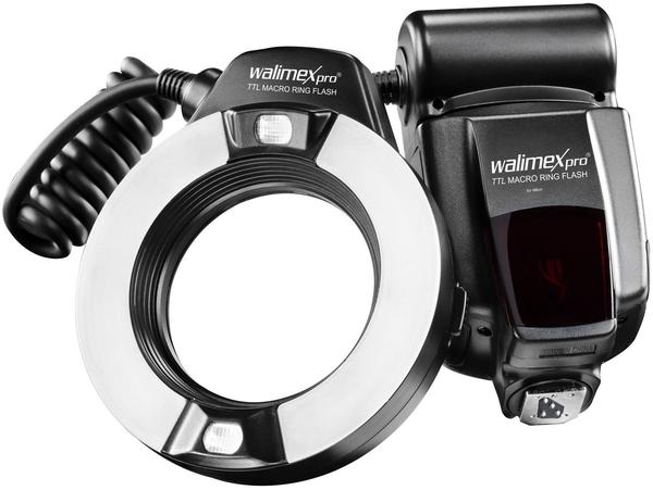Walimex pro TTL Ringblitz für Nikon (20800)