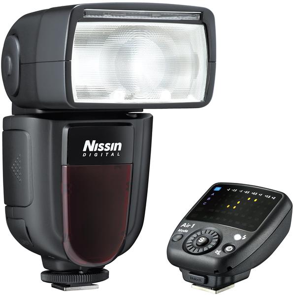 NISSIN Di700Air Blitzgerät und Commander für Nikon Kamera