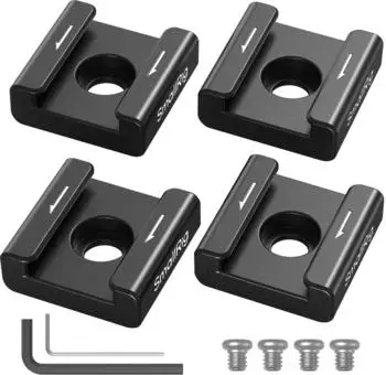 SmallRig Anti-Twist Cold Shoe Mount Support (4pcs) 5033
