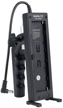 Nanlite BH-FZ60 Batteriehalter und Handgriff für Forza 60/60B (BH-FZ60)