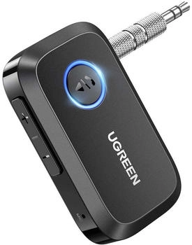 Ugreen Car Bluetooth (Empfänger), Bluetooth Audio Adapter, Schwarz (90748)