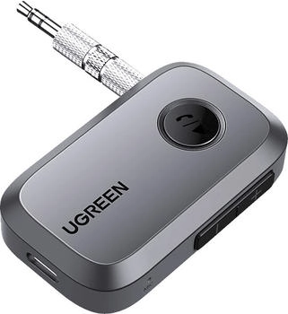 Ugreen Car Bluetooth (Empfänger), Bluetooth Audio Adapter, Grau (35054)
