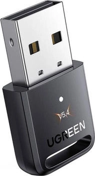 Ugreen Cm748 Usb Bluetooth 5.4 Adapter/Empfänger, 20 M Reichweite (Schwarz) (35058)