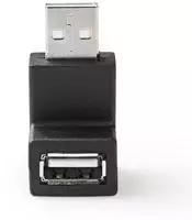 NEDIS USB-A Adapter | USB 2.0 | USB-A Stecker | USB-A Buchse | 480 Mbps | Rund 