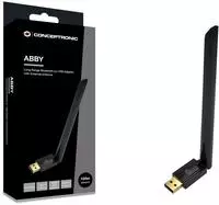 Conceptronic Bluetooth Adapter 5.1 NanoUSB extern.Antenne sw - Bluetooth-Adapter - 3
