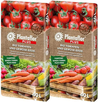Plantaflor Plus Tomatenerde 80 L (2 x 40L)
