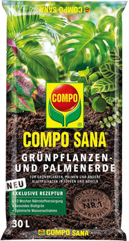 COMPO Sana Grünpflanzen- und Palmenerde 30 Liter