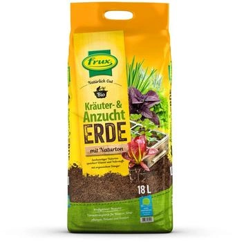 Frux Bio Kräuter- & Anzuchterde mit Naturton 18 L (232153)