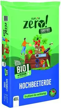 Euflor Zero! Hochbeeterde Bio + Vegan