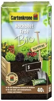 Gartenkrone Hochbeet Erde Bio