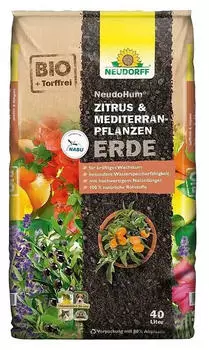 Neudorff Zitrus- und Mediterranpflanzenerde Neudohum 40 l