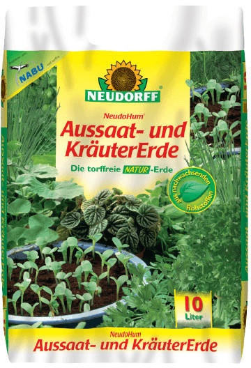 Neudorff NeudoHum Aussaat- und Kräutererde 10 Liter