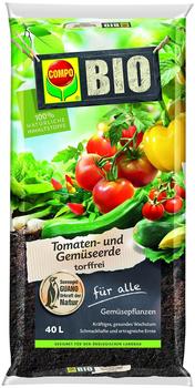 COMPO GmbH COMPO Bio Tomaten- und Gemüseerde 40 Liter