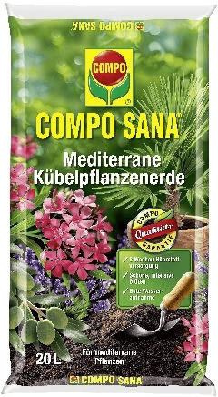 Compo Sana Mediterrana Kübelpflanzenerde 20 Liter