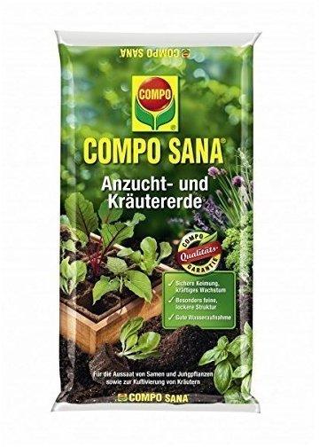 COMPO Sana Anzucht- und Kräutererde 10 Liter