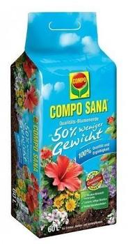 COMPO GmbH COMPO Sana Qualit&auml;ts-Blumenerde (50% weniger Gewicht) 60 Liter