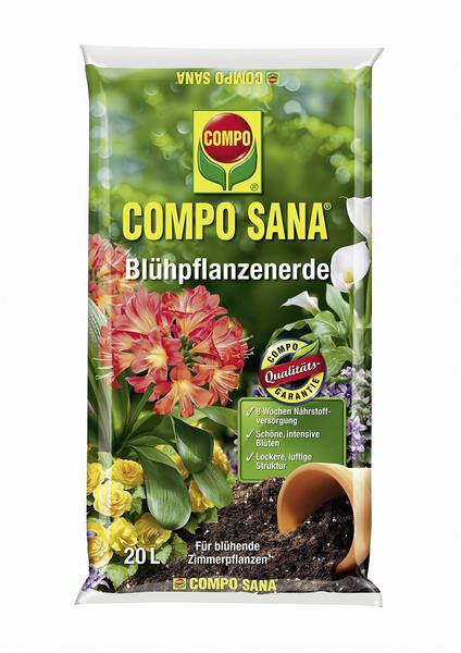 COMPO GmbH COMPO Sana Blühpflanzenerde 20 Liter