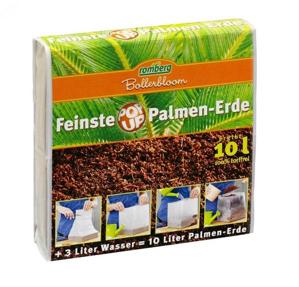 Romberg Feinste POP UP Palmen- und Grünpflanzenerde 10 Liter