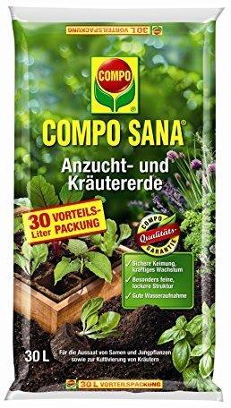 COMPO Sana Anzucht- und Kräutererde 30 Liter