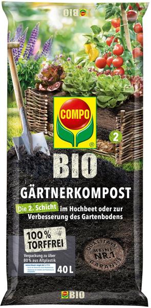 COMPO BIO Gärtner-Kompost torffrei 40L