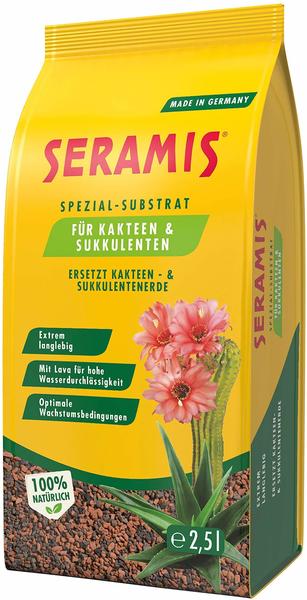 Seramis Substrat für Kakteen & Sukkulenten 2,5 Liter
