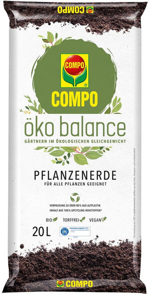 COMPO Öko balance Pflanzenerde 20 Liter