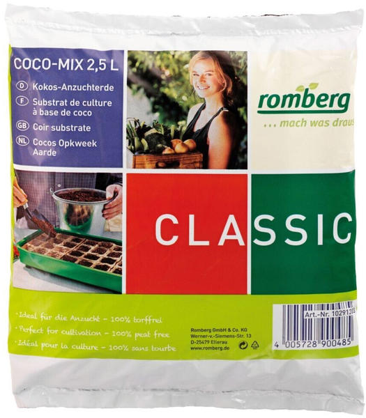 Romberg Kokos-Anzuchterde 2,5 Liter