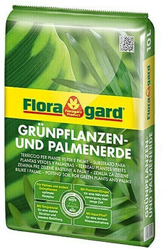 Floragard Grünpflanzen- und Palmenerde 10 Liter