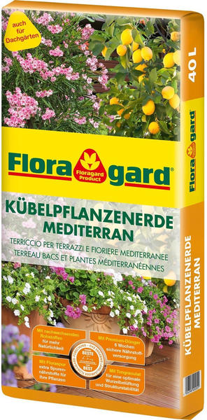 Floragard Kübelpflanzenerde mediterran 40 Liter