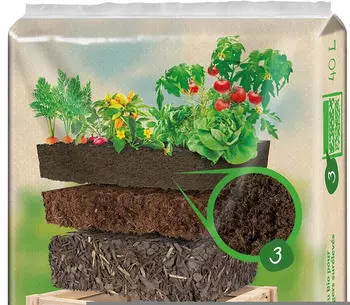 Floragard Universal Bio Hochbeet Erde 40 Liter (116165)