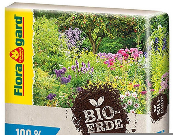 Floragard Bio-Erde Belebend 1x60 l - zum Pflanzen im Garten und zur Bodenver