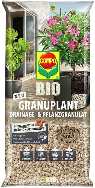 COMPO BIO Granuplant Drainage- und Pflanzgranulat 10 L