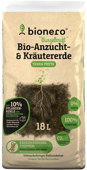 bionero Bio-Anzucht- und Kräutererde Wurzelkraft 18 Liter