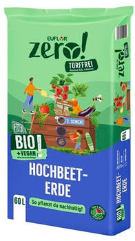 Euflor Zero Bio Hochbeeterde torffrei 60 Liter (35812750)