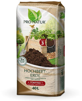 proNatur Hochbeet-und Gemüseerde torffrei 40 Liter