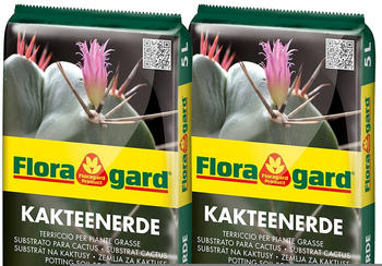 Floragard Kakteenerde 2 x 5 L