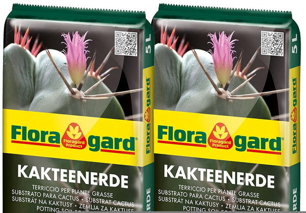 Floragard Kakteenerde 2 x 5 L