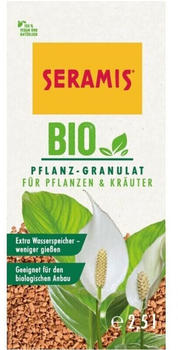 Seramis Bio-Pflanz-Granulat für Pflanzen & Kräuter 2,5 L – [0688100813)
