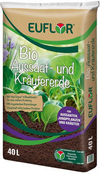 Euflor Bio Aussaat- und Kräutererde 40L