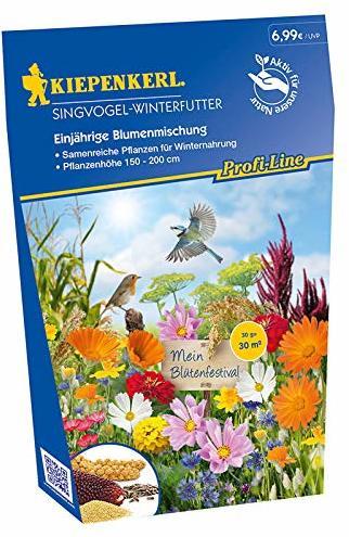 Kiepenkerl Blumenmischung Singvogel Winterfutter 30g
